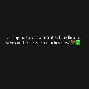 Offer | Bundle | Plus size friendly